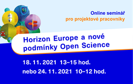 Horizon Europe a nové podmínky Open Science