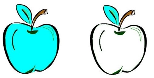 Zrající jablko