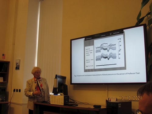 Prof. MUDr. Jarmila Siegelova, DrSc., Masaryk University – lecture  