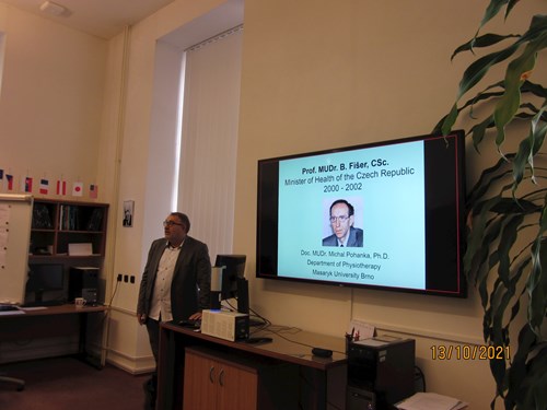 Doc. MUDr. Michal Pohanka, Ph.D., Masaryk University – lecture