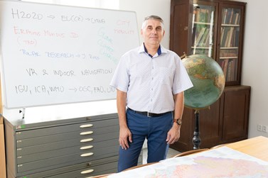 Petr Kubíček, Department head of the Department of Geography, MU Faculty of Science.