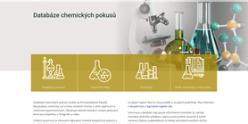 Databáze chemických experimentů -&#160;diplomová práce 