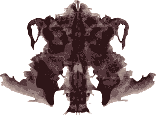Inkoustová skvrna z Rorschachova testu