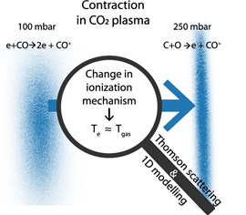 The Chemical Origins of Plasma Contraction and Thermalization in CO2 Microwave Discharges