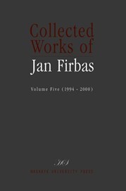 Collected Works of Jan Firbas: Volume Five
