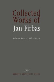 Collected Works of Jan Firbas: Volume Four