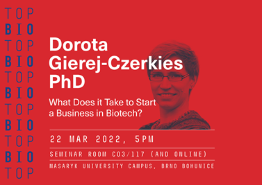 BIOTOP Seminar - Dorota Gierej-Czerkies, PhD