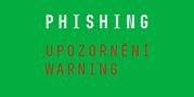 Phishing message warning