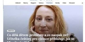 Rozhovor s Terezou Švandovou, doktorandkou KČJL, na  Lidovky.cz