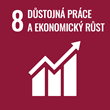 Cíl udržitelného rozvoje OSN 8 - Důstojná práce a ekonomický růst
