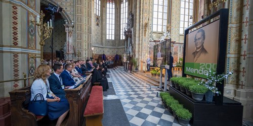 Slavnostní zahájení konference v bazilice Nanebevzetí Panny Marie