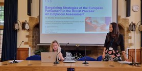 Monika Brusenbauch Meislová at the conference "15th Wroxton Workshop of Parliamentary Scholars and Parliamentarians"