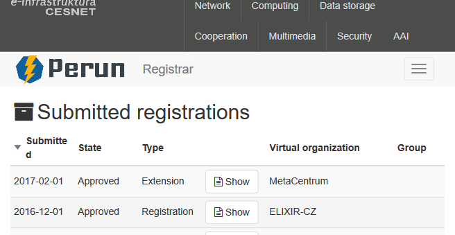 REGISTRATION STATE CHECKING
