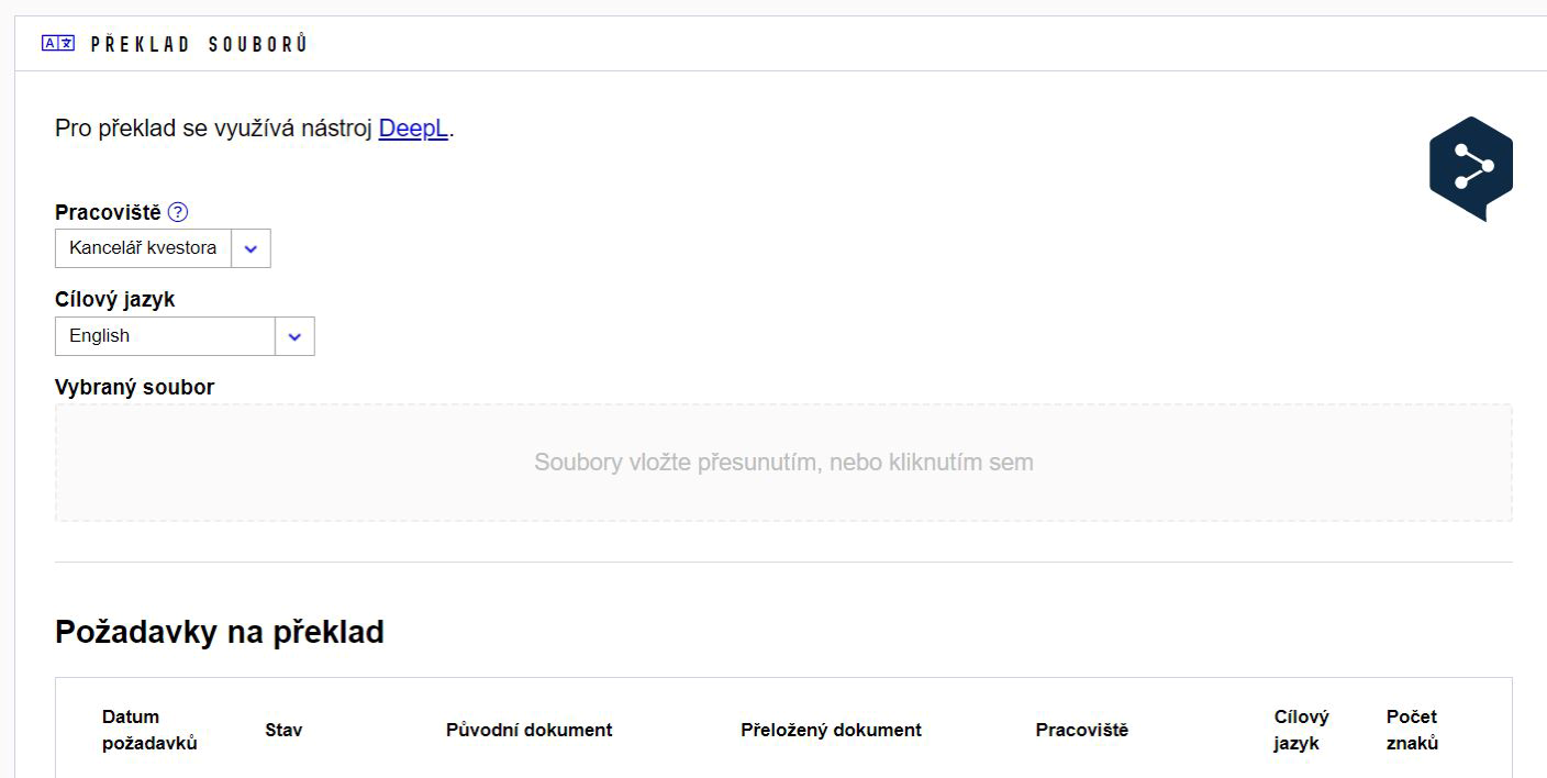 Překladač Souborů DeepL | IT Služby Masarykovy Univerzity