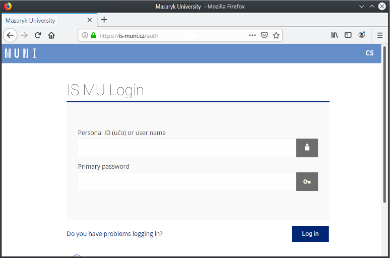 At first glance, the IS login page seems harmless. 
