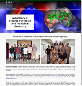 Laboratory of organic synthesis and medicinal chemistry | MUNI SCI
