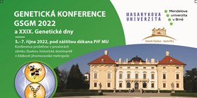Genetic conference of the Gregor Mendel Genetic Society (GMGS) will be held this year under the auspices of the Dean of Masaryk University’s Faculty of Science