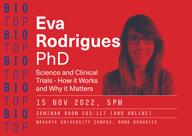 BIOTOP Seminar - Eva Rodrigues Ph.D.