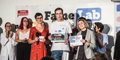 Úspěch doktoranda ÚČJ v&#160;soutěži FameLab 2022