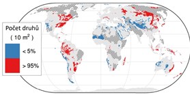 Nová celosvětová mapa biodiverzity rostlin pomůže ochraně přírody 