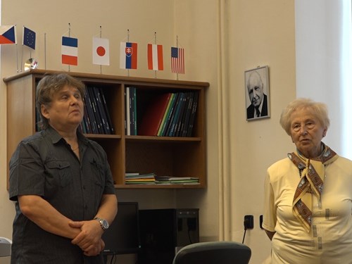 7. Discussion of lecture of Assoz. Prof. Nandu Goswami, Austria: Prof. MUDr. Petr Dobsak, CSc. and Prof. MUDr. Jarmila Siegelova, DrSc.
