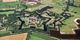 Barokní pevnost Bourtange (Nizozemsko)