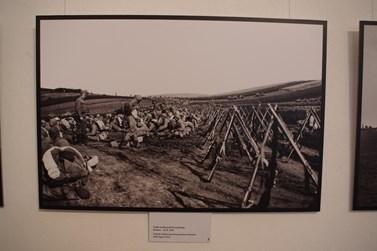 Odpočinek turecké pěchoty, fotografie z výstavy v Tolminském muzeu