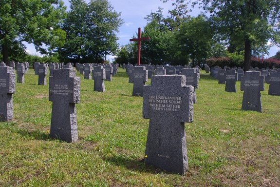 Německý vojenský hřbitov ve Zborově