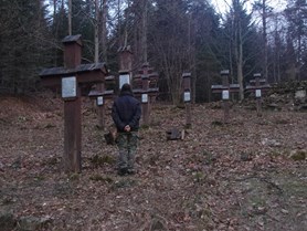 Vojenský hřbitov Dušana Jurkoviče u Blechnarky