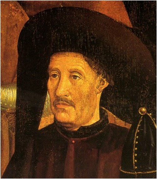 Portrét Jindřich mořeplavce.