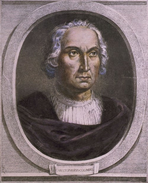 Portrét Kryštofa Kolumba zhotovený neznámým umělcem.