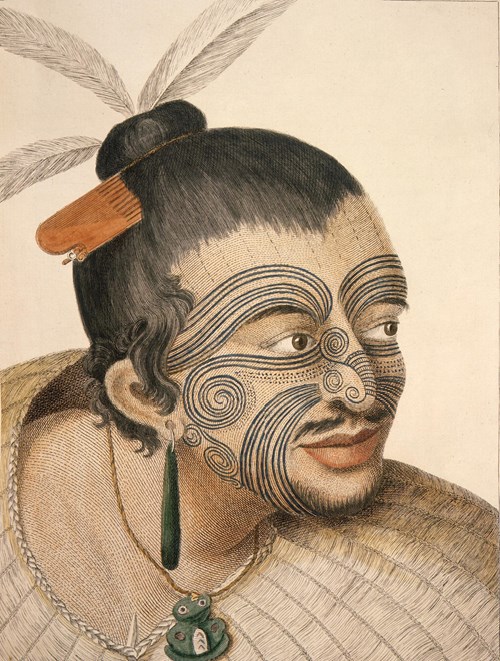 Maorský náčelník