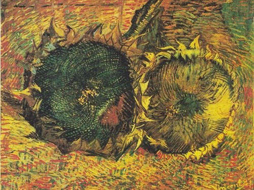 Dvě slunečnice (F376), Paříž 1887