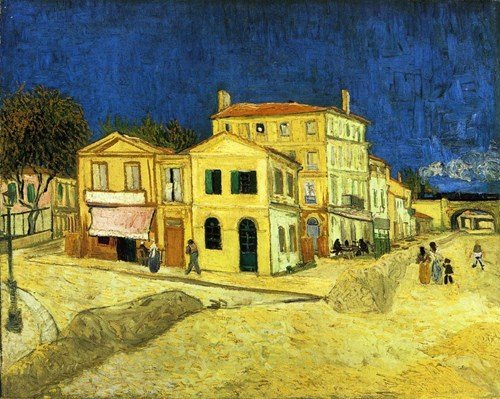 Žlutý domek, V. Gogh 1888