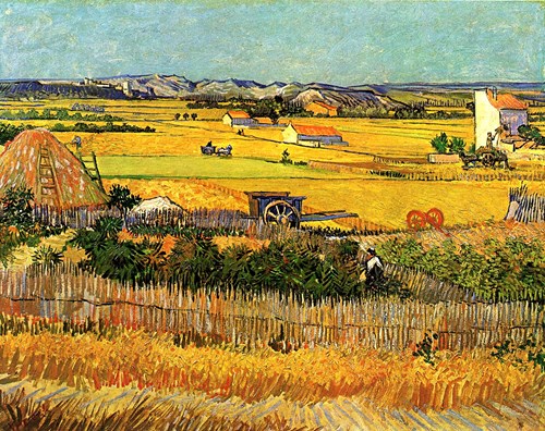 Sklizeň, V. Gogh 1888