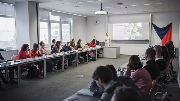 Over 40 people from 9 universities came to FEA MU to share their experience in teaching mathematics, statistics and running support centres | Photo: Martin Indruch