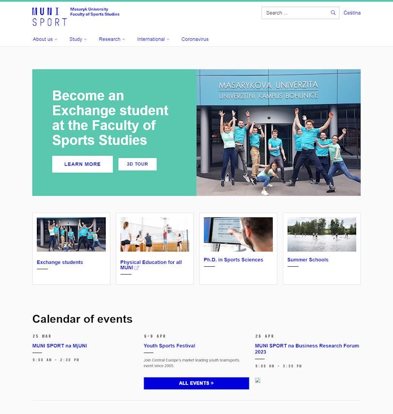 Masaryk University Faculty of Sports Studies | MUNI SPORT