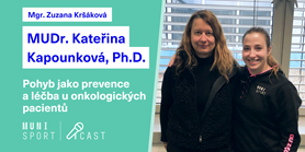 #9 MUDr. Kateřina Kapounková, Ph.D. – Pohyb jako prevence a&#160;léčba u&#160;onkologických pacientů