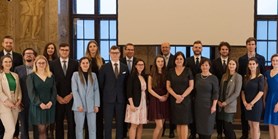The City of Brno has presented awards to 13 young scientists from the Faculty of Science