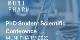 Invitation to the Student Scientific Conference at PHARM MUNI