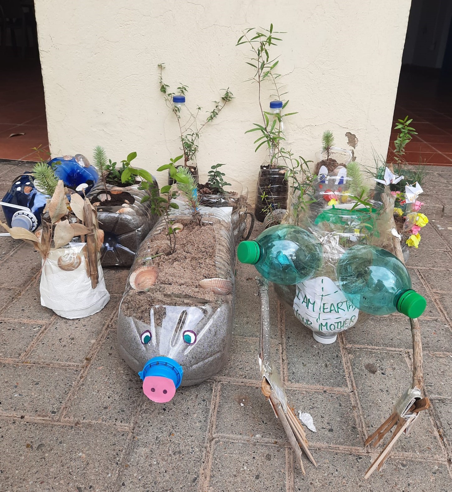 Tématem programu bylo životní prostředí a konkrétně recyklace odpadu. Foto: Anna Nevídalová