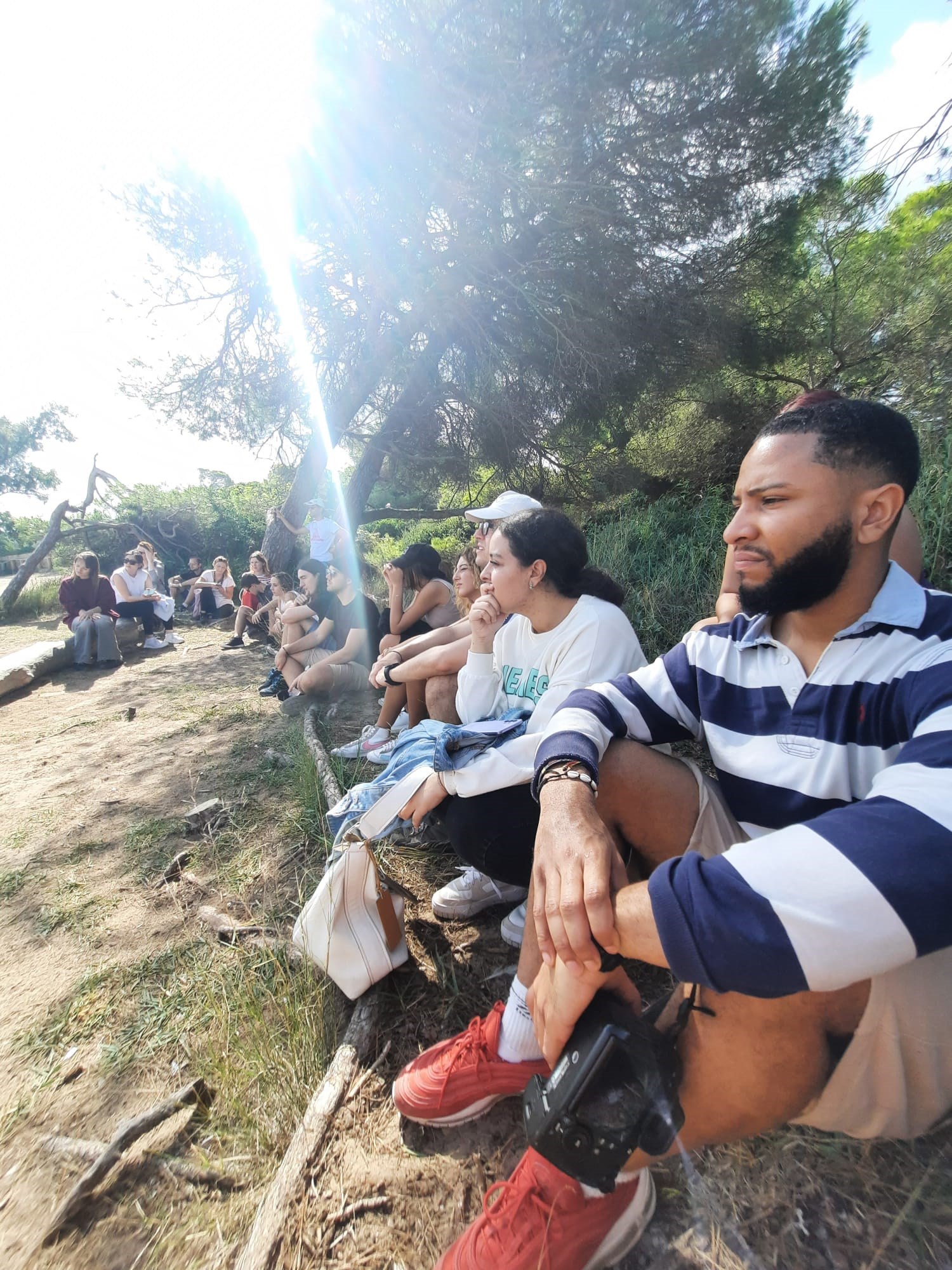 Často jsme také chodili na procházky do přírody, díky čemuž jsme se vzájemně dobře poznali. Foto: Anna Nevídalová