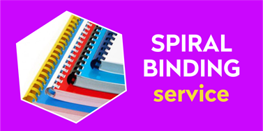 Spiral binding service