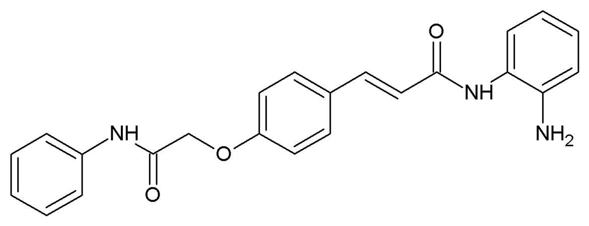 Figure 1 Structure of acrylamide