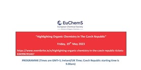 Pozvánka na on-line sérii přednášek "Highlighting Organic Chemistry in the Czech Republic"