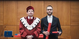 Tomáš Glomb received the Rector's&#160;Award for Outstanding Research Results Achieved by Young Scientists under 35