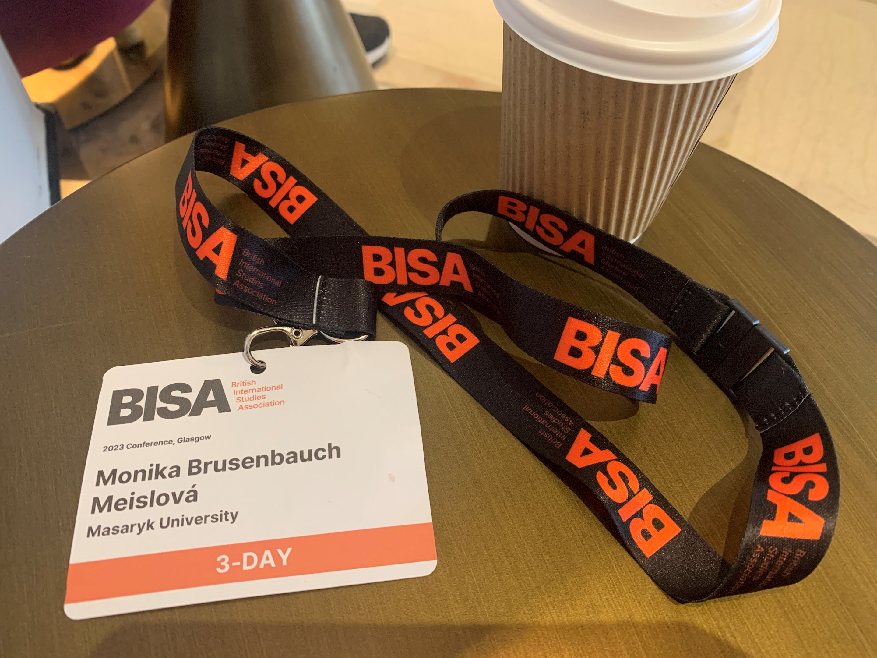 Monika Brusenbauch Meislová se ve skotském Glasgow zúčastnila konference pořádané organizací BISA