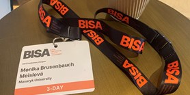 Monika Brusenbauch Meislová attended a&#160;conference organised by BISA in Glasgow, Scotland