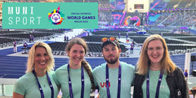 Our students took part in research at the Special Olympics World Summer Games Berlin 2023