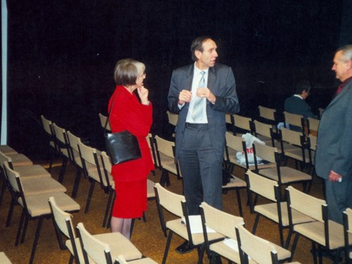 Brigitte Kenner, Austria, Prof. MUDr. Bohumil Fišer, CSc., Minister of Health, Czech Republic, Prof. MUDr. Bořivoj Semrád, CSc., Masaryk University